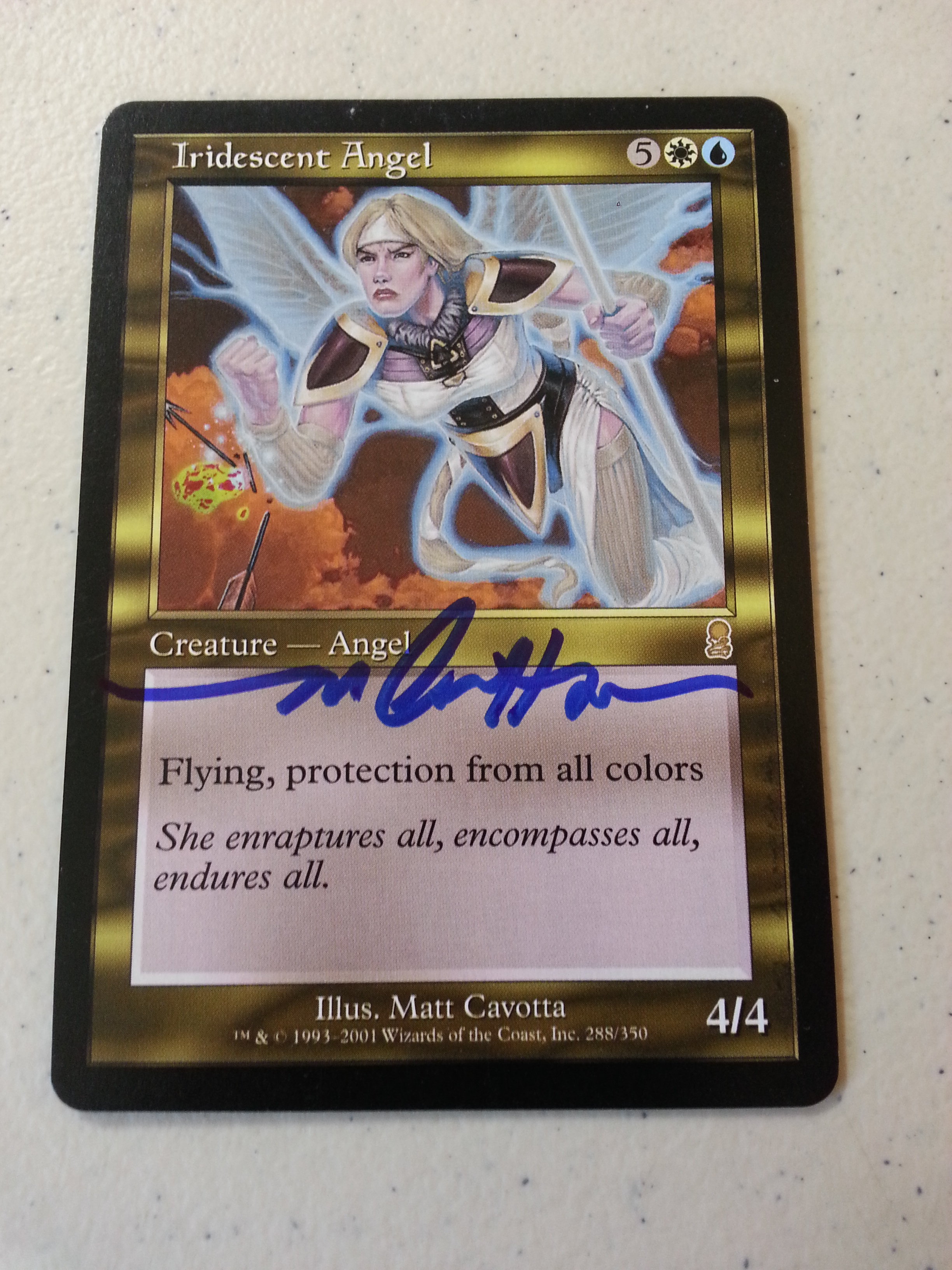 Iridescent Angel - Signed